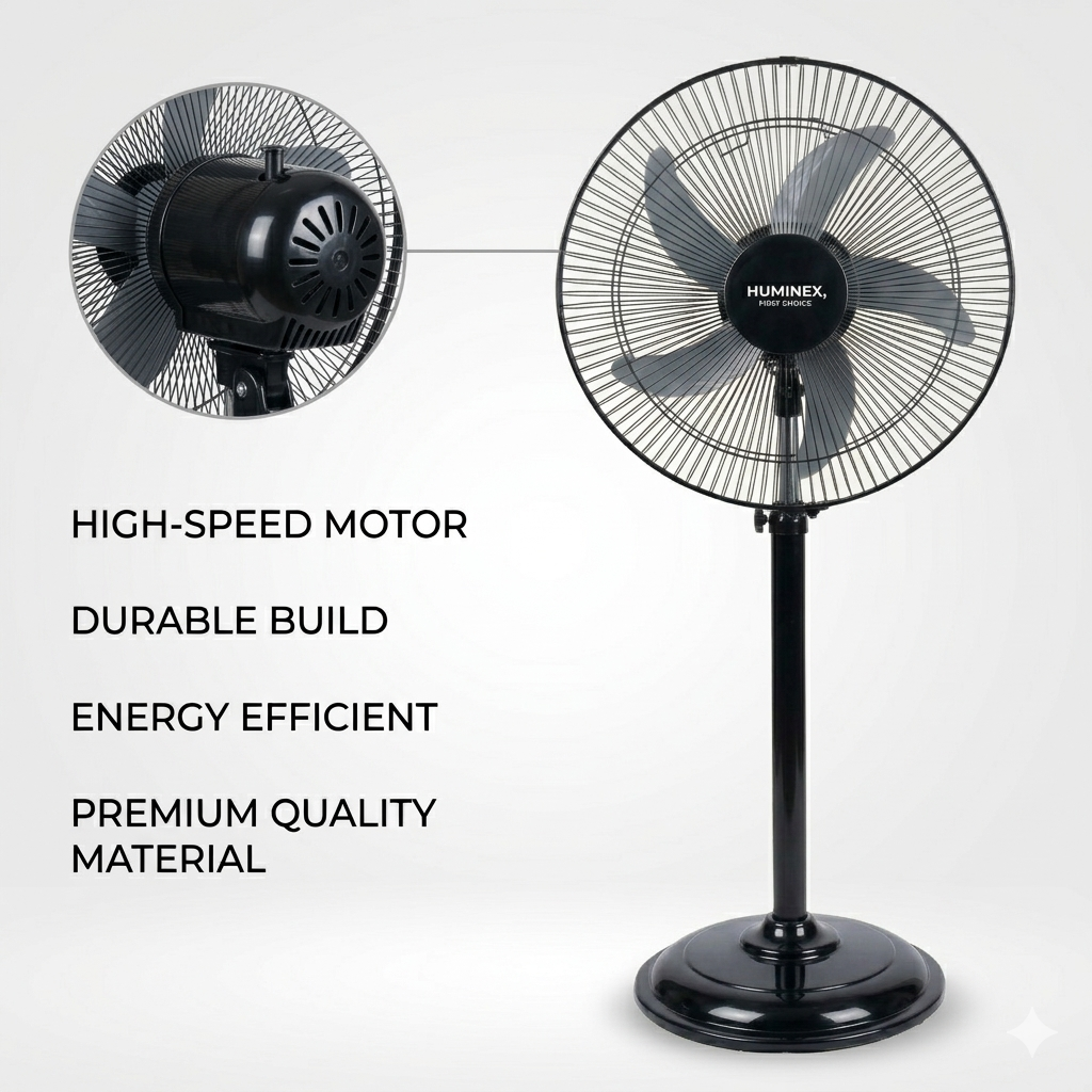 16" Bullet Stand Fan
