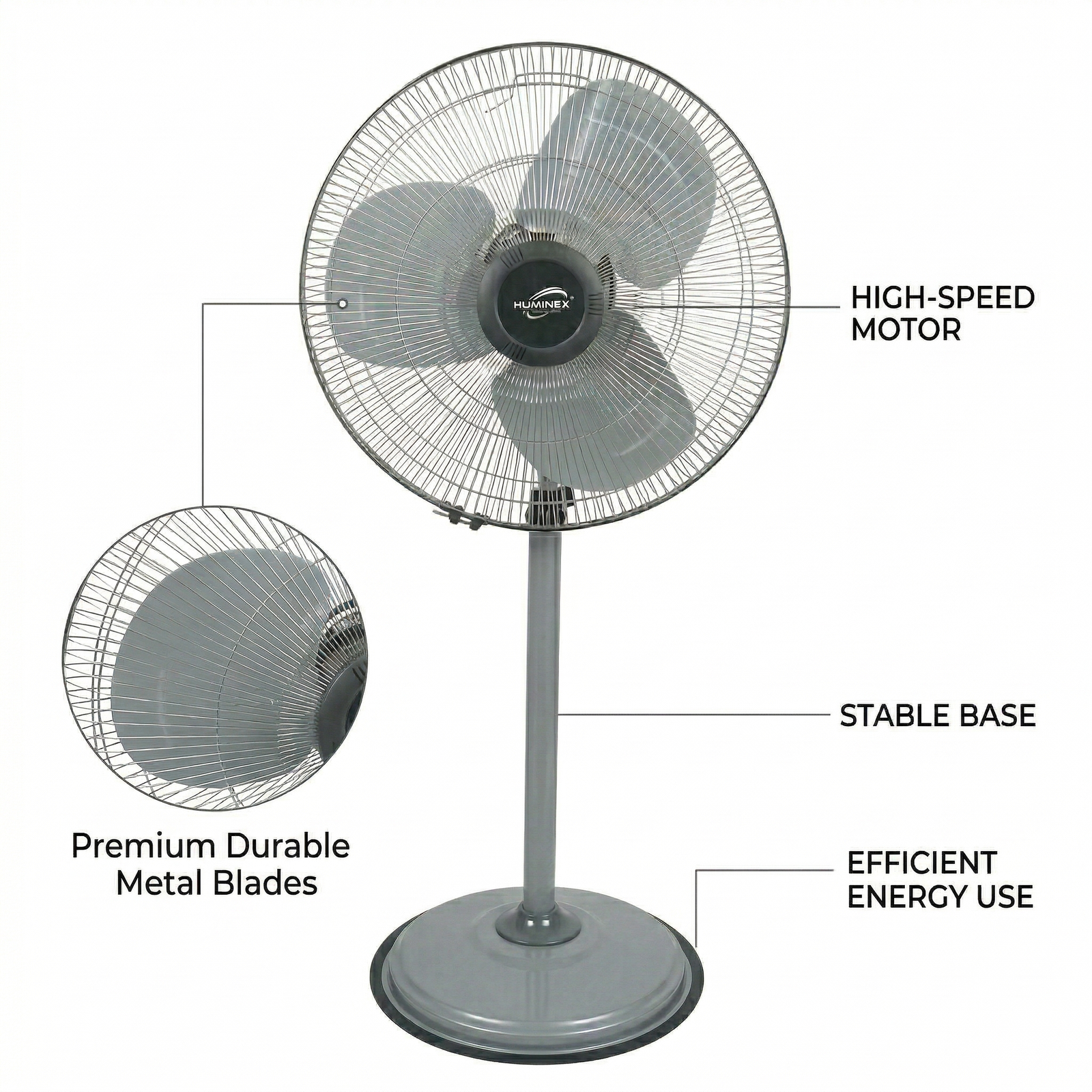 22" Farrata Pedestal Fan