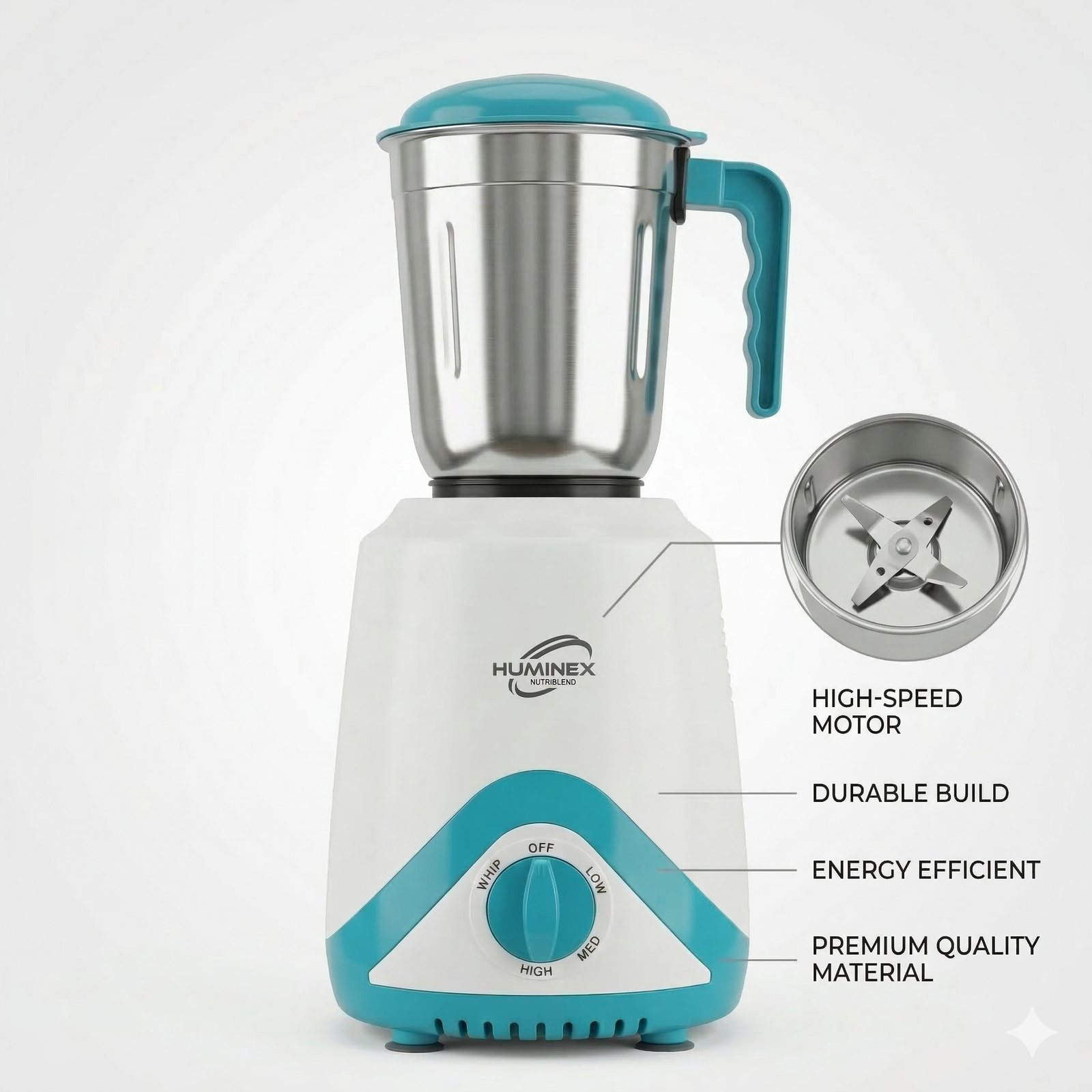 750W Mixer Grinder